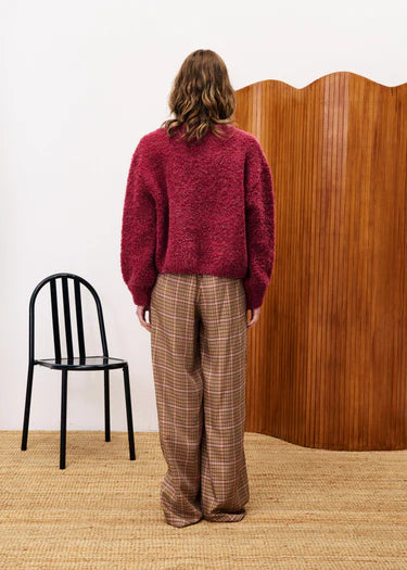 Camelia 25787 Pull Bordeaux