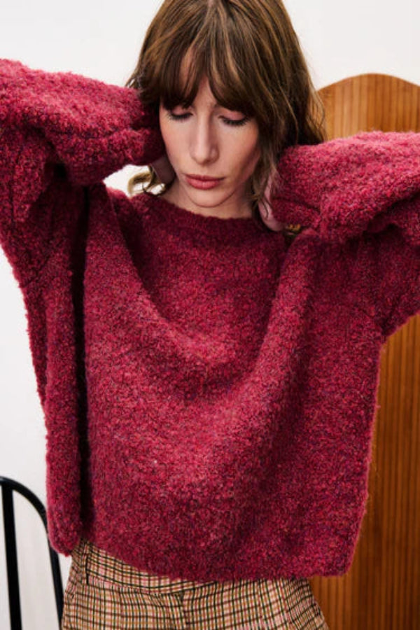 Camelia 25787 Pull Bordeaux