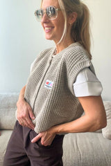 Crashway CRA19A Debardeur Beige
