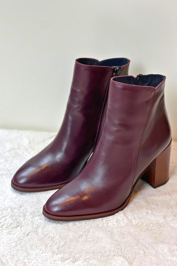 Dany 15 Boots Vitello Bordo