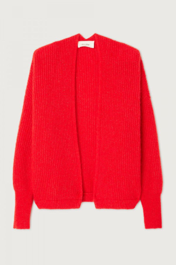 East EAST19AM Cardigan Chilipepper