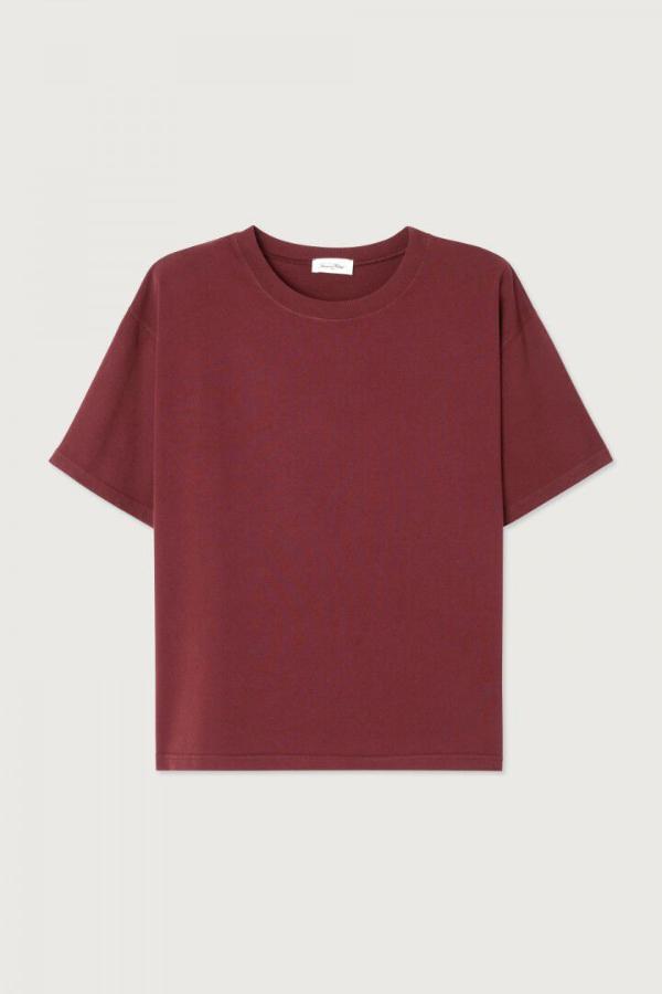 Fizvalley FIZ02A Tshirt Bordeaux Vintage