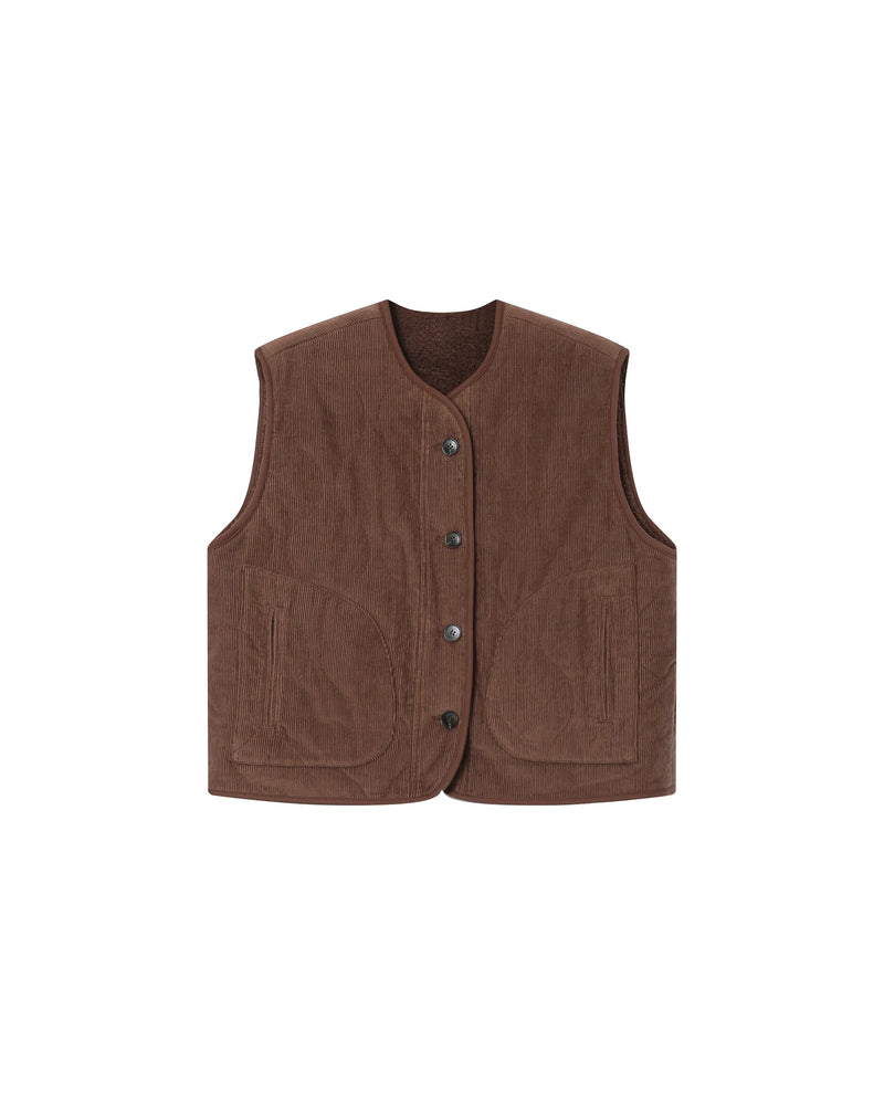 Seth Waistcoat Chocolat