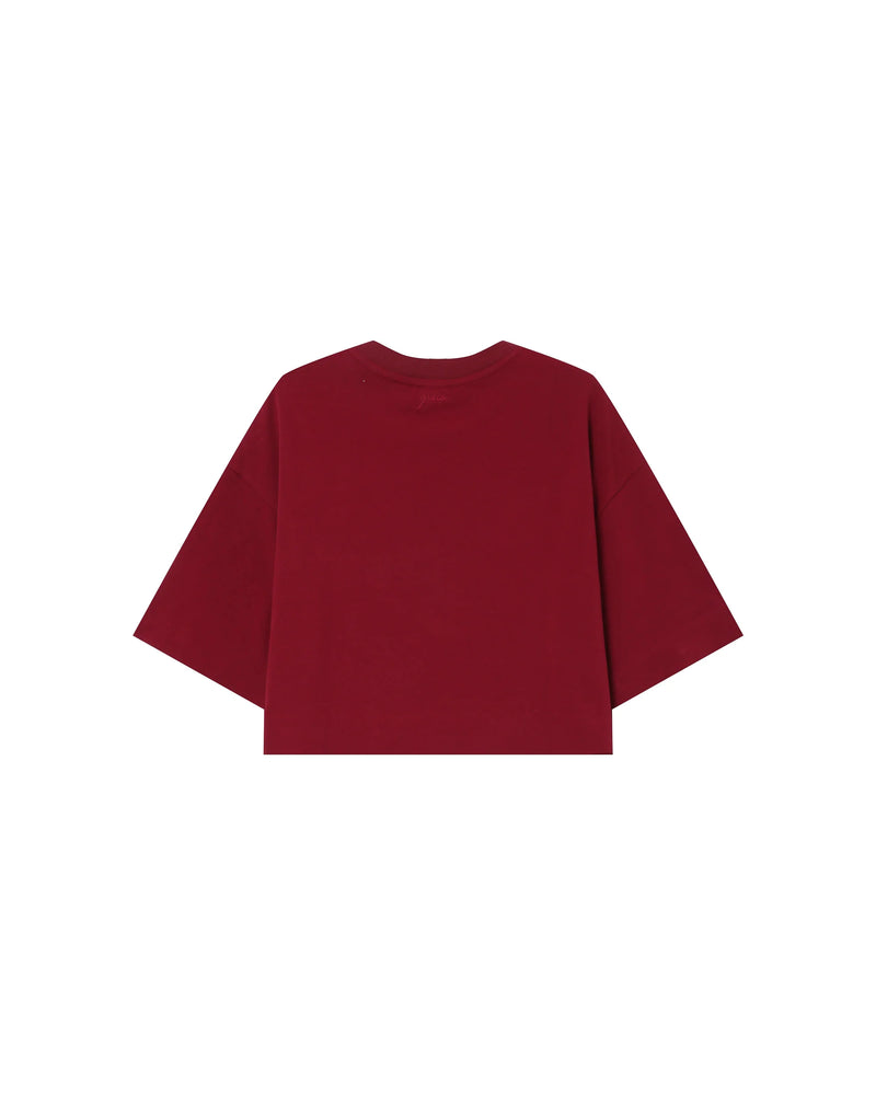 Star Tshirt Bordeaux