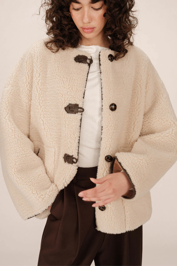 Simon Jacket Ecru