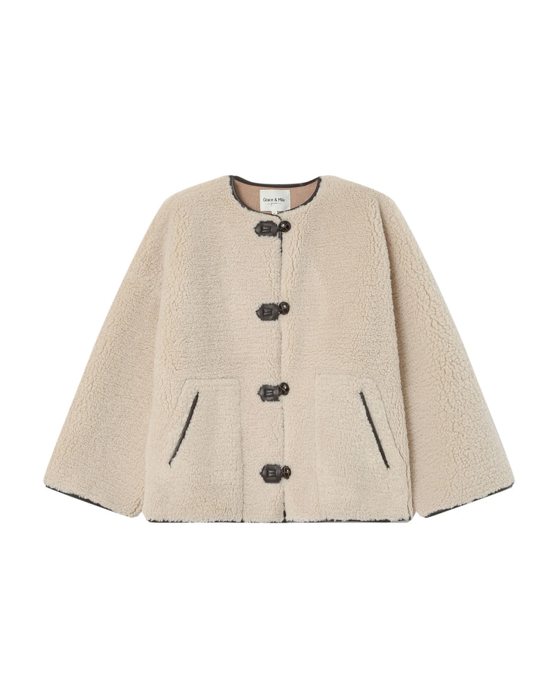 Simon Jacket Ecru