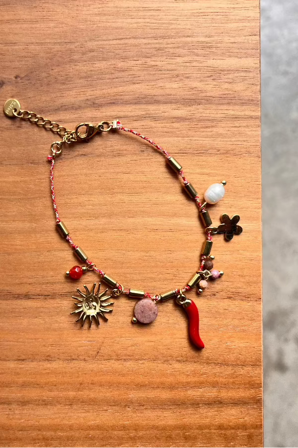 Anand 1209AR25024 Bracelet Red