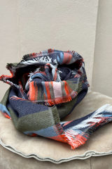 JA305FC22507 Scarf Orange Multi