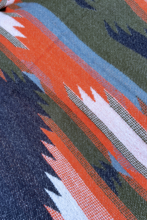 JA305FC22507 Scarf Orange Multi
