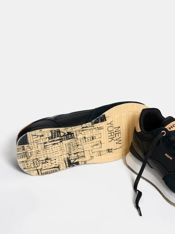 City New York Sneakers Black