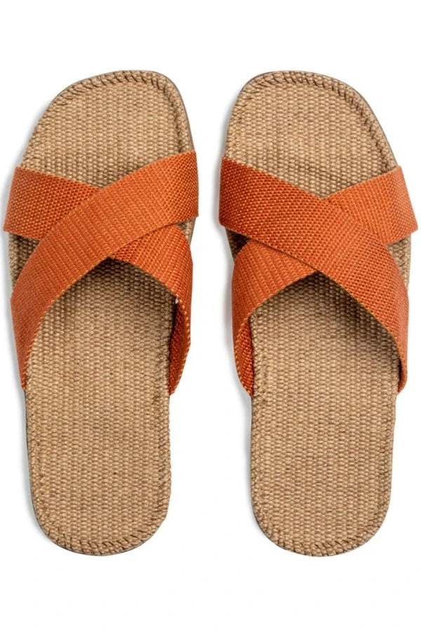 Unisex Sandals Spicy Pumpkin