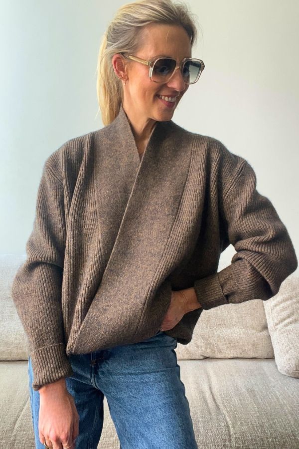 Melkior SWT1991 Cardigan Kaki