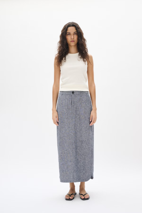 Rimone 30110364 Skirt Marine Blue Melange