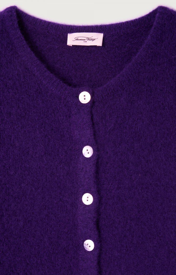 Vitow VITO19E Cardigan Aubergine
