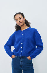 Vitow VITO19E Cardigan Bleu Royal