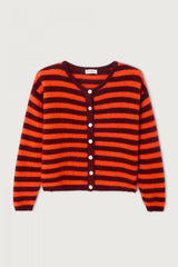 Vitow VITO19E Cardigan Orange Striped