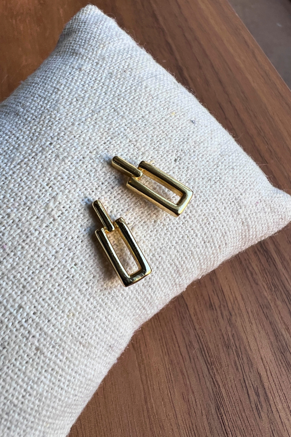 Abba Earrings Gold