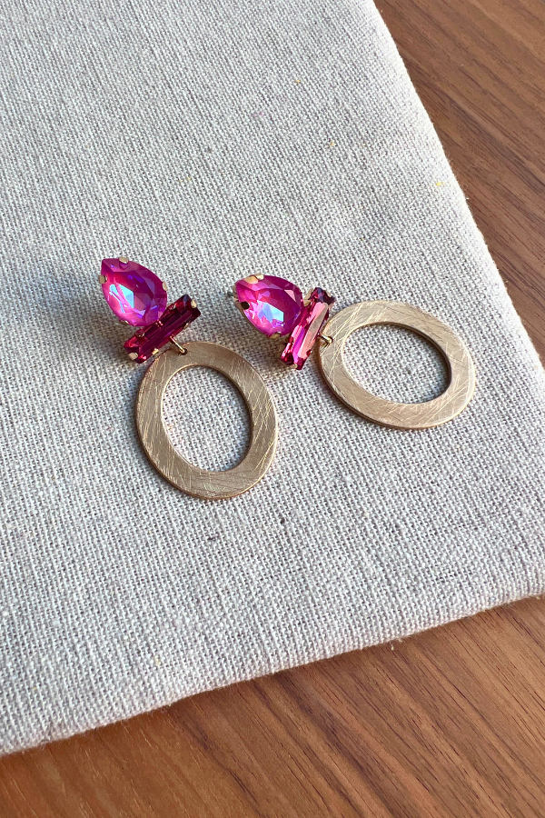 Aclapy Earrings Pink