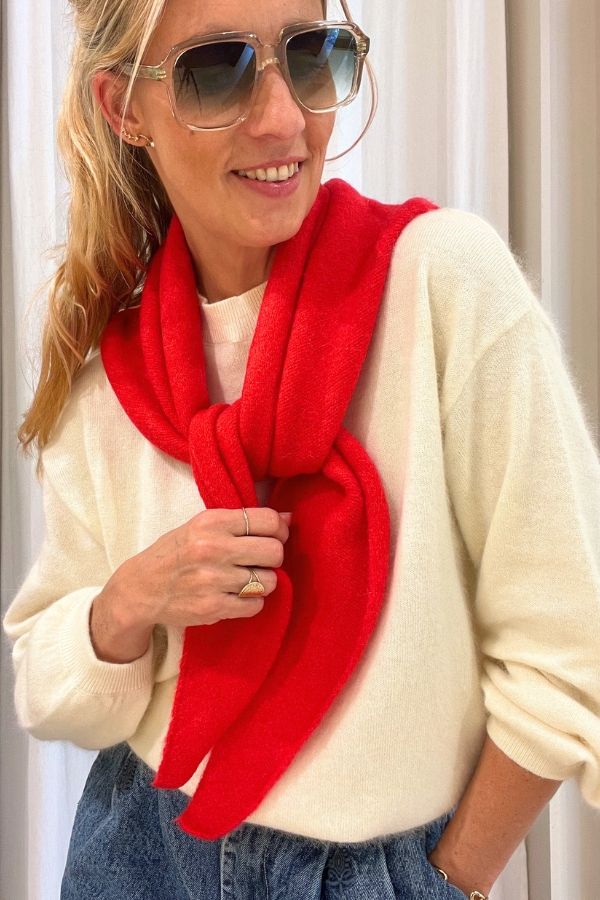 Armini H25A19364 Scarf Geranium