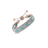 Arrow 132 Bracelet Gold Island Blue