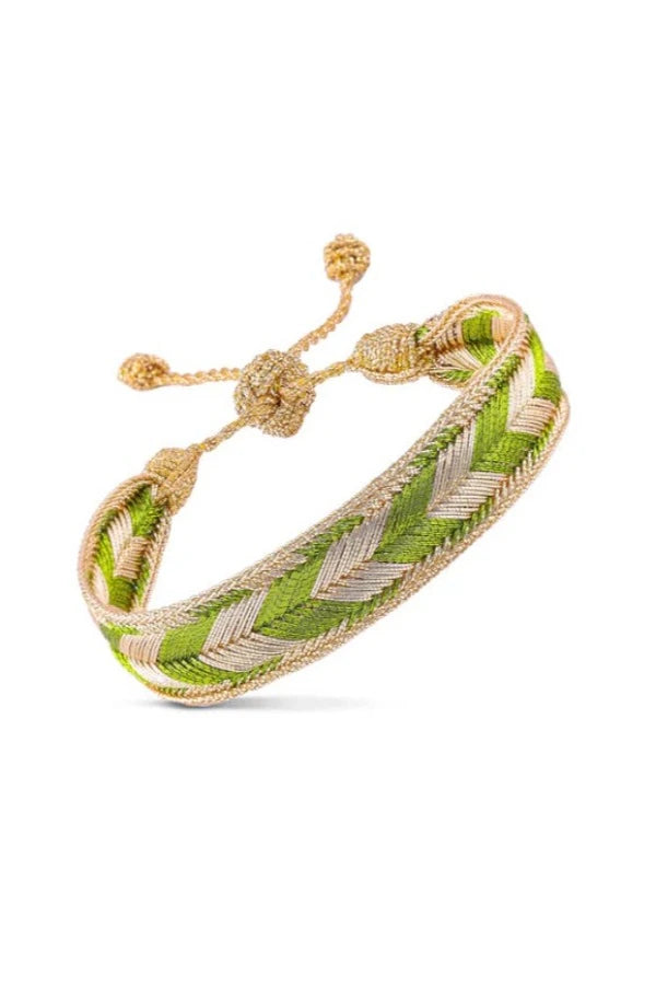 Arrow 134 Bracelet Gold Lime