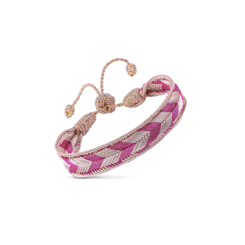 Arrow 131 Bracelet Rose Gold Raspberry