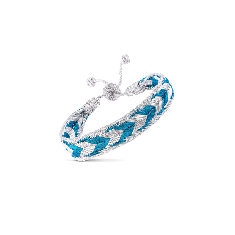 Arrow 135 Bracelet Silver Turquoise