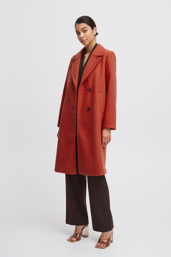 Cilia 20813409 Coat Red