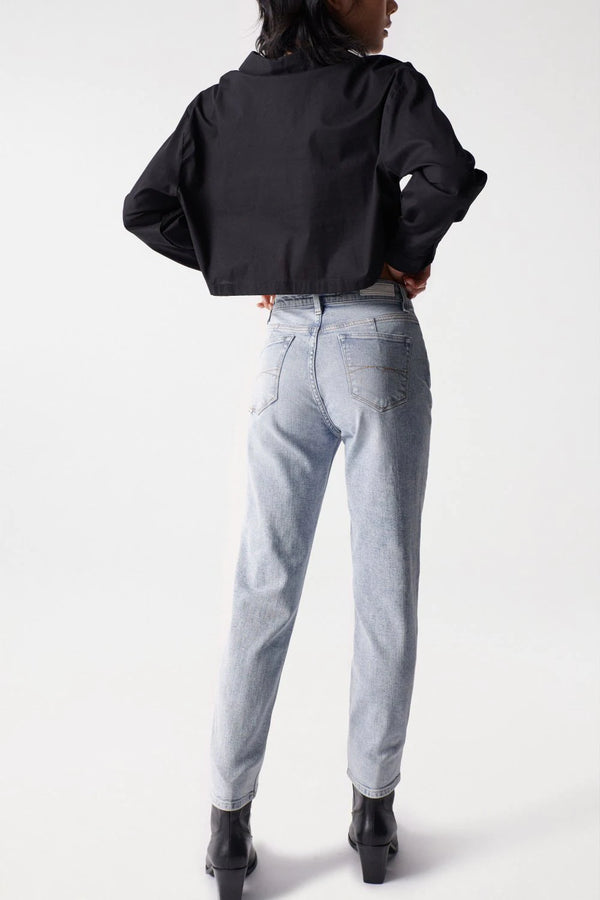 21004544 Jeans Washed Light Blue