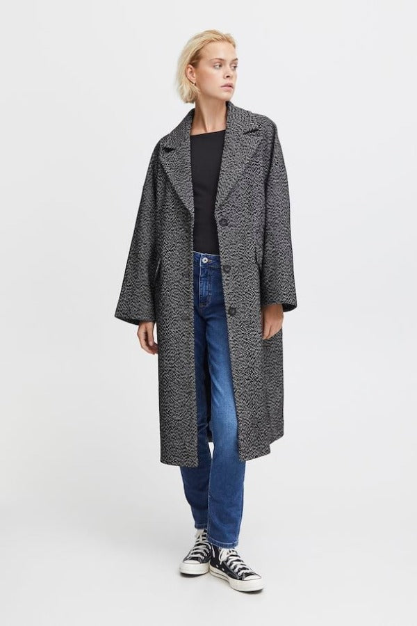 Emmalu 20118989 Coat Black