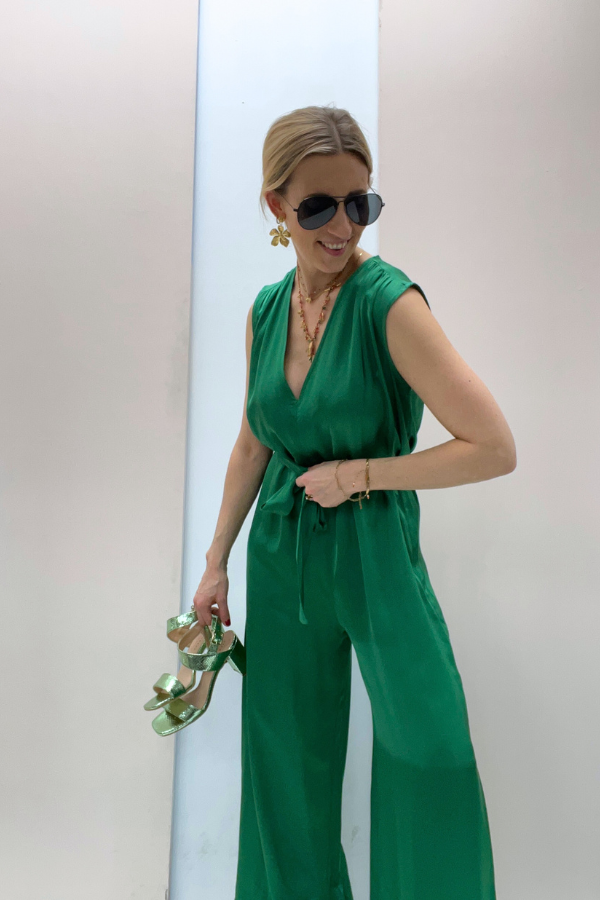 Cadia 1FI2418 Jumpsuit Emeraude