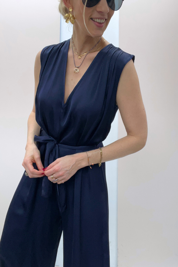 Cadia 1FI2418 Jumpsuit Navy
