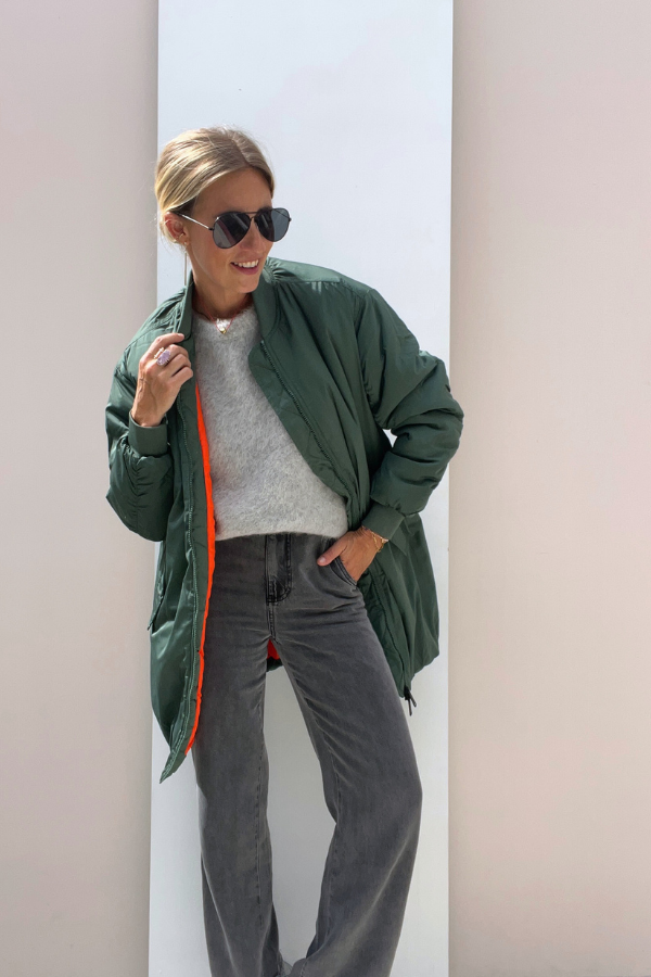 Camini 20813390 Bombercoat Cilantro