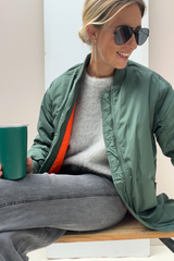 Camini 20813390 Bombercoat Cilantro