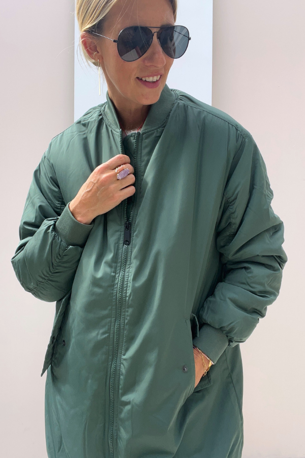 Camini 20813390 Bombercoat Cilantro