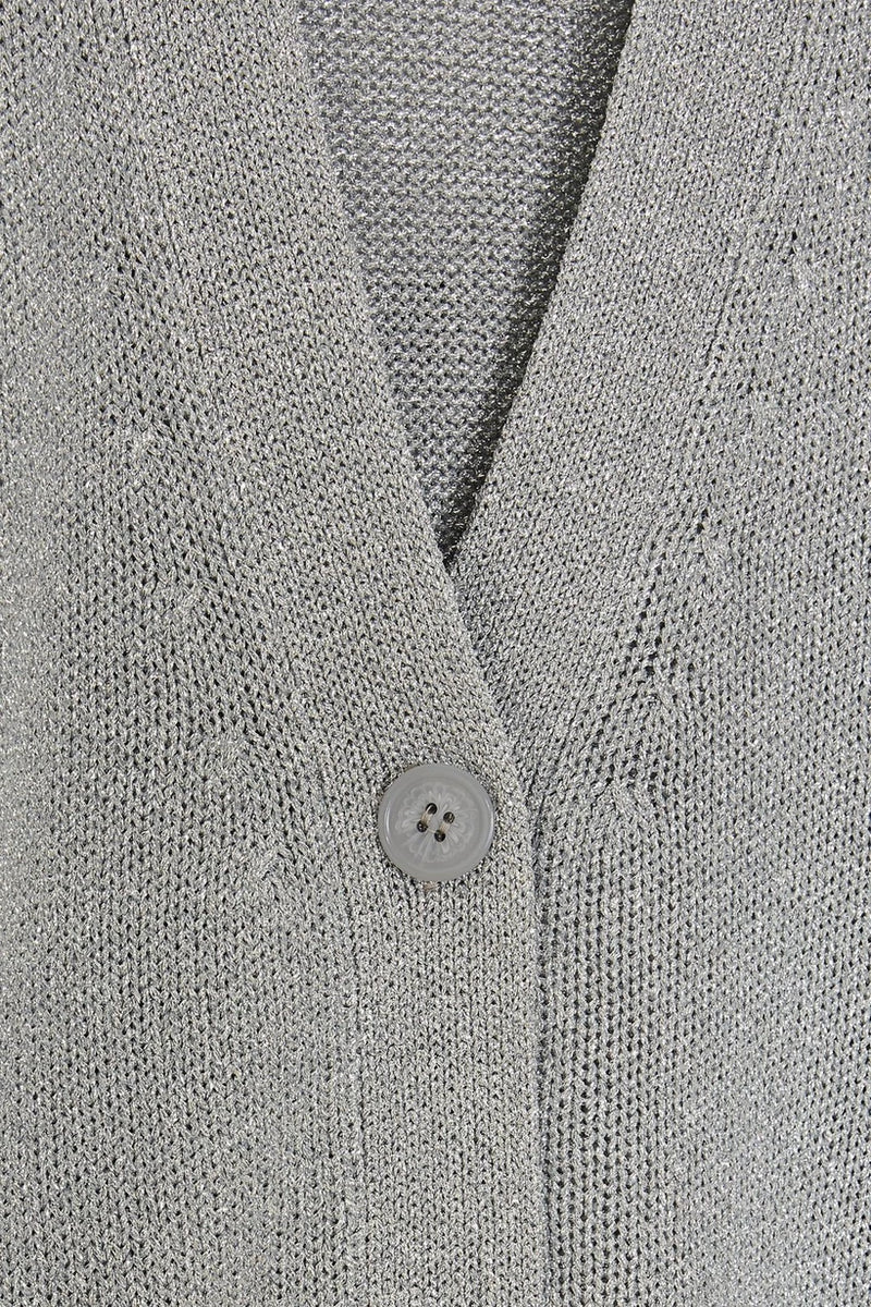 Campus 140027 Cardigan Grey Metallic