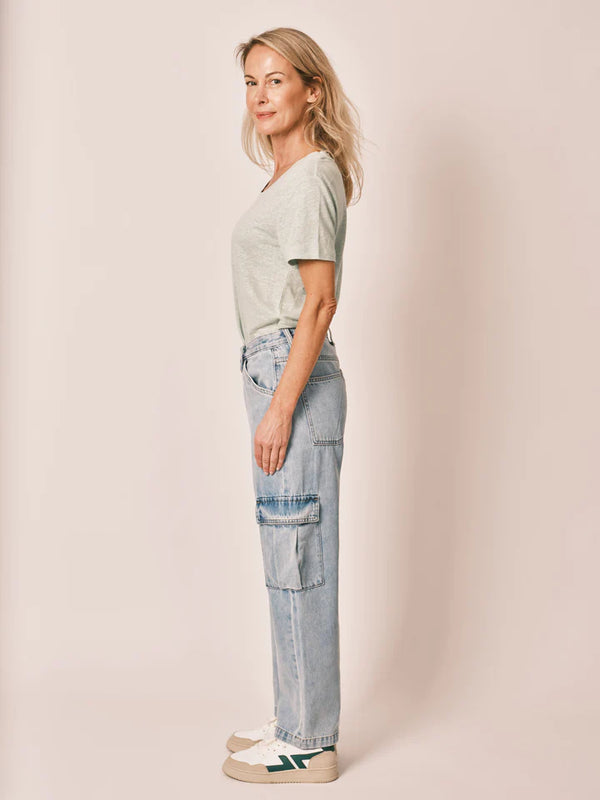 Charlie FL32CG Jeans Cargo Blue