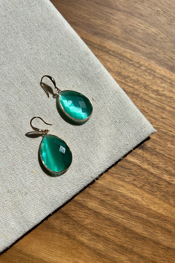 Charlotte Earrings Turquoise