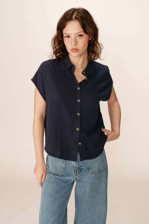 Perez Blouse Marine