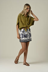 Serena TW1772 Blouse Khaki