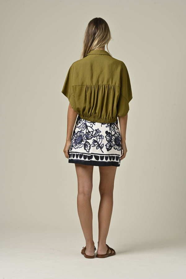 Serena TW1772 Blouse Khaki