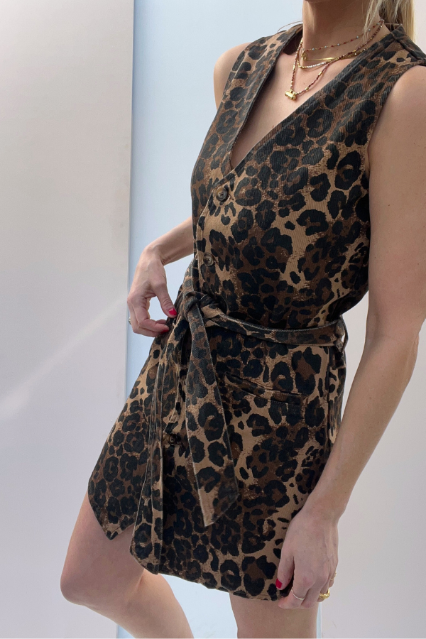 Cicilia 1F12616 Dress Leopard