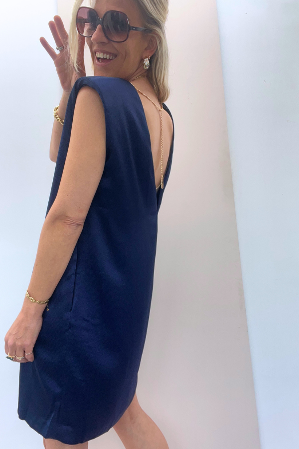 Clara S25C03284 Dress Bleu Nuit