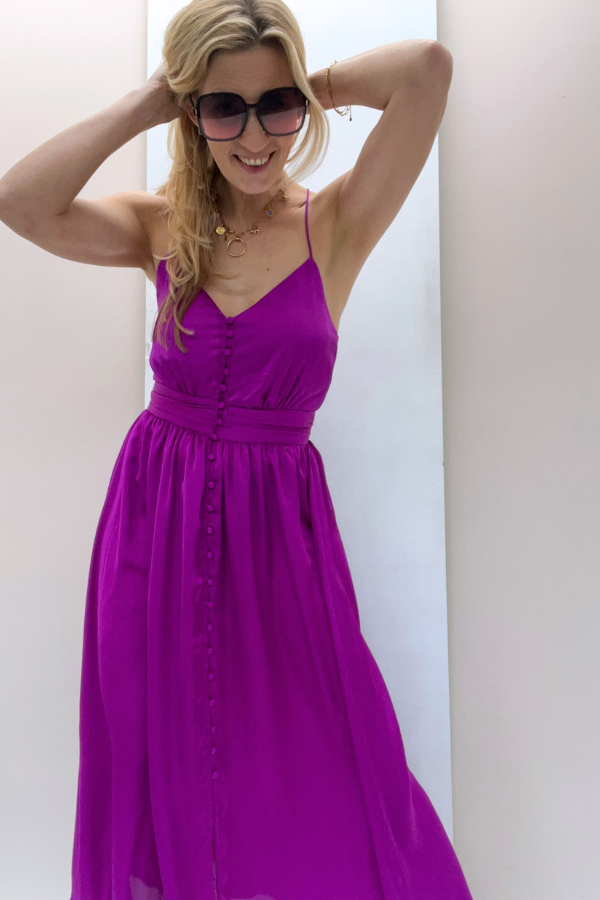 Caline S25C03327 Dress Violet