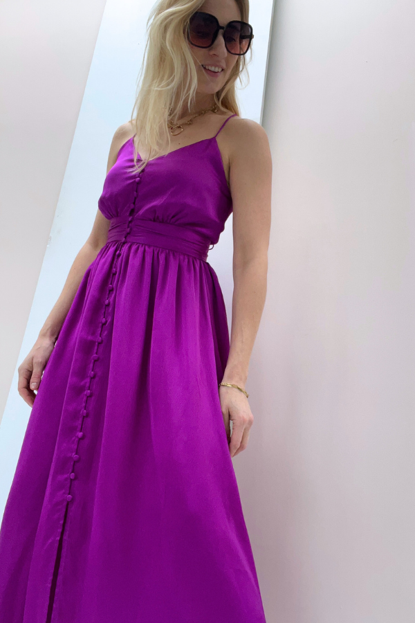 Crest S24C03276 Dress Violet
