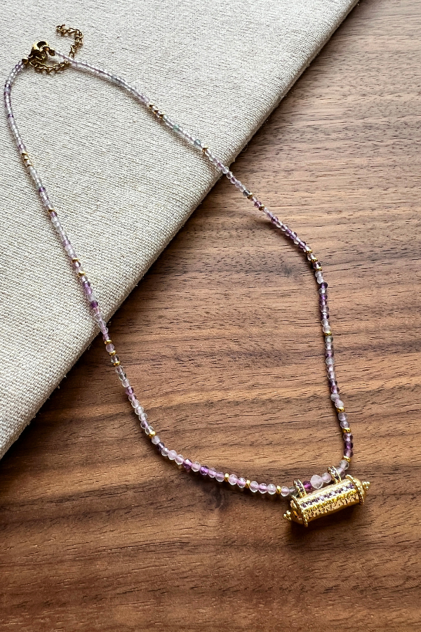 Dalice Necklace Purple