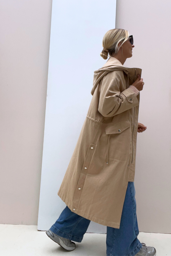 Dann CT283 Coat Beige