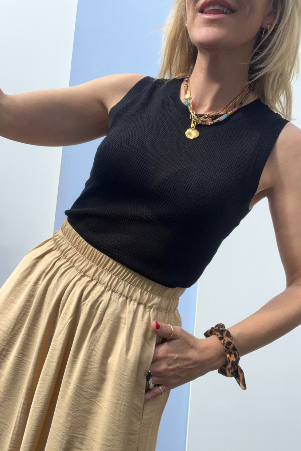 Delany 20120575 Top Black