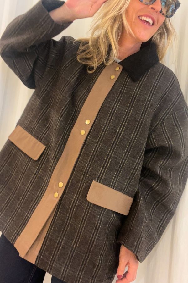 Dusty CT352 Jacket Carreaux