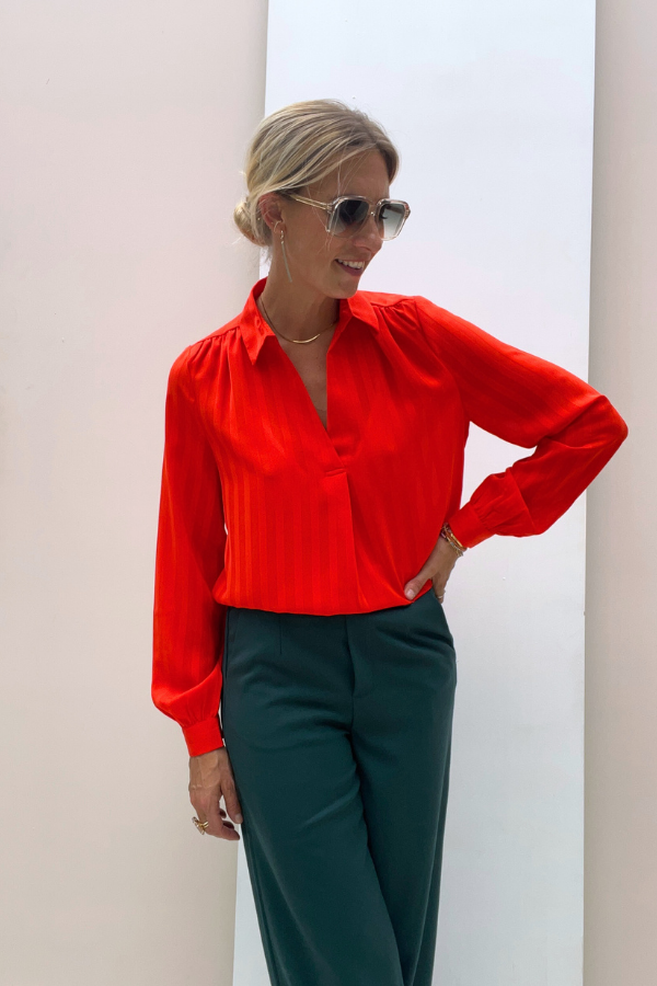 Enavi 20119764 Blouse Orange